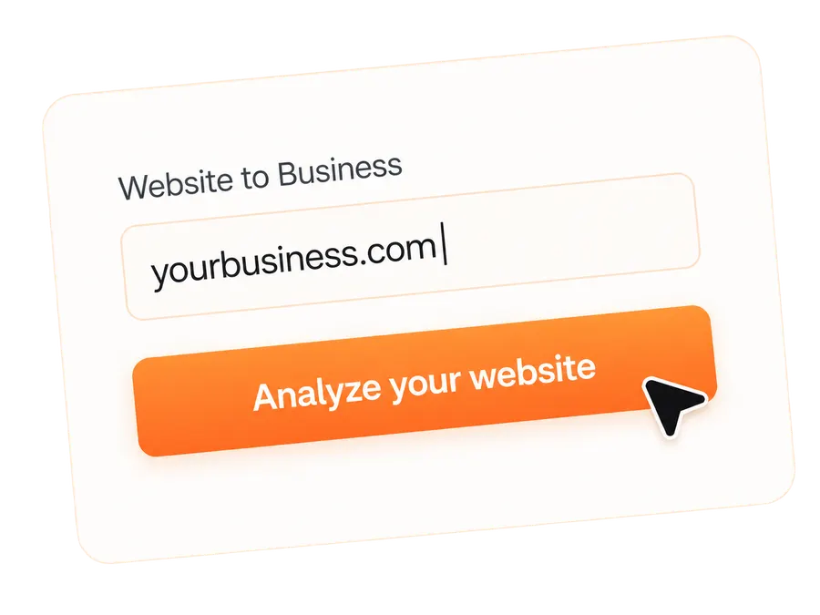 Connect & Set Goals: Website analysis form illustration